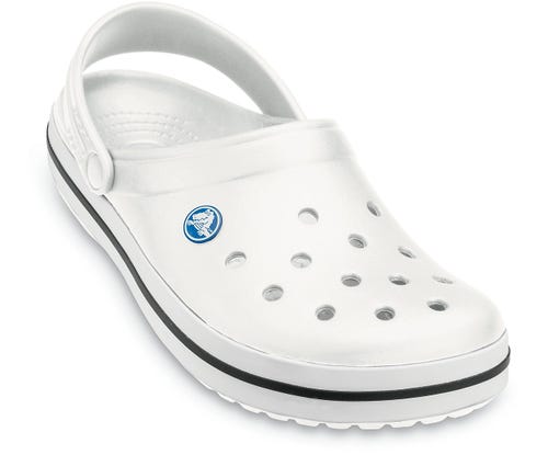 Womans white crocs 2025