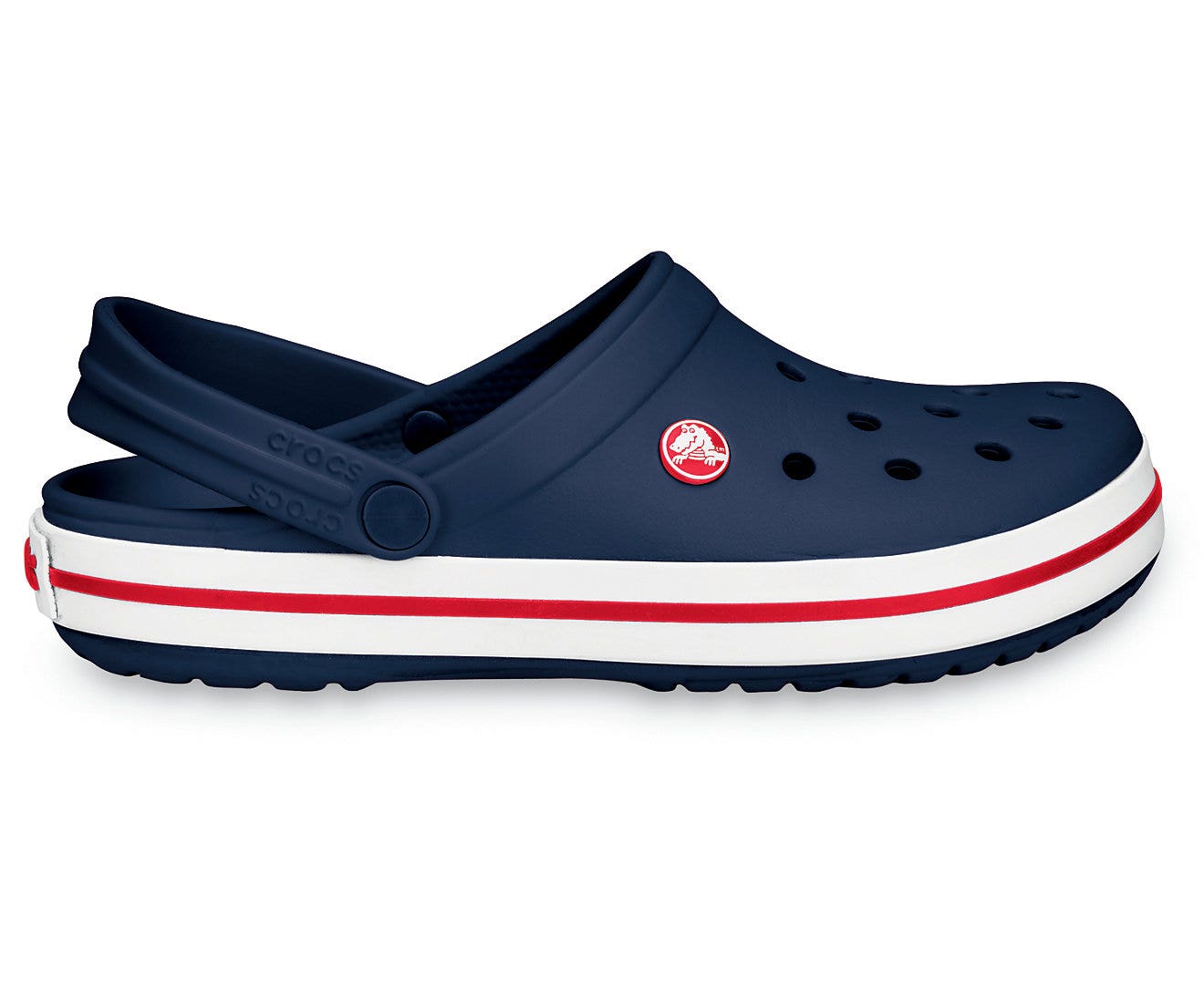 Navy blue mens crocs 2025
