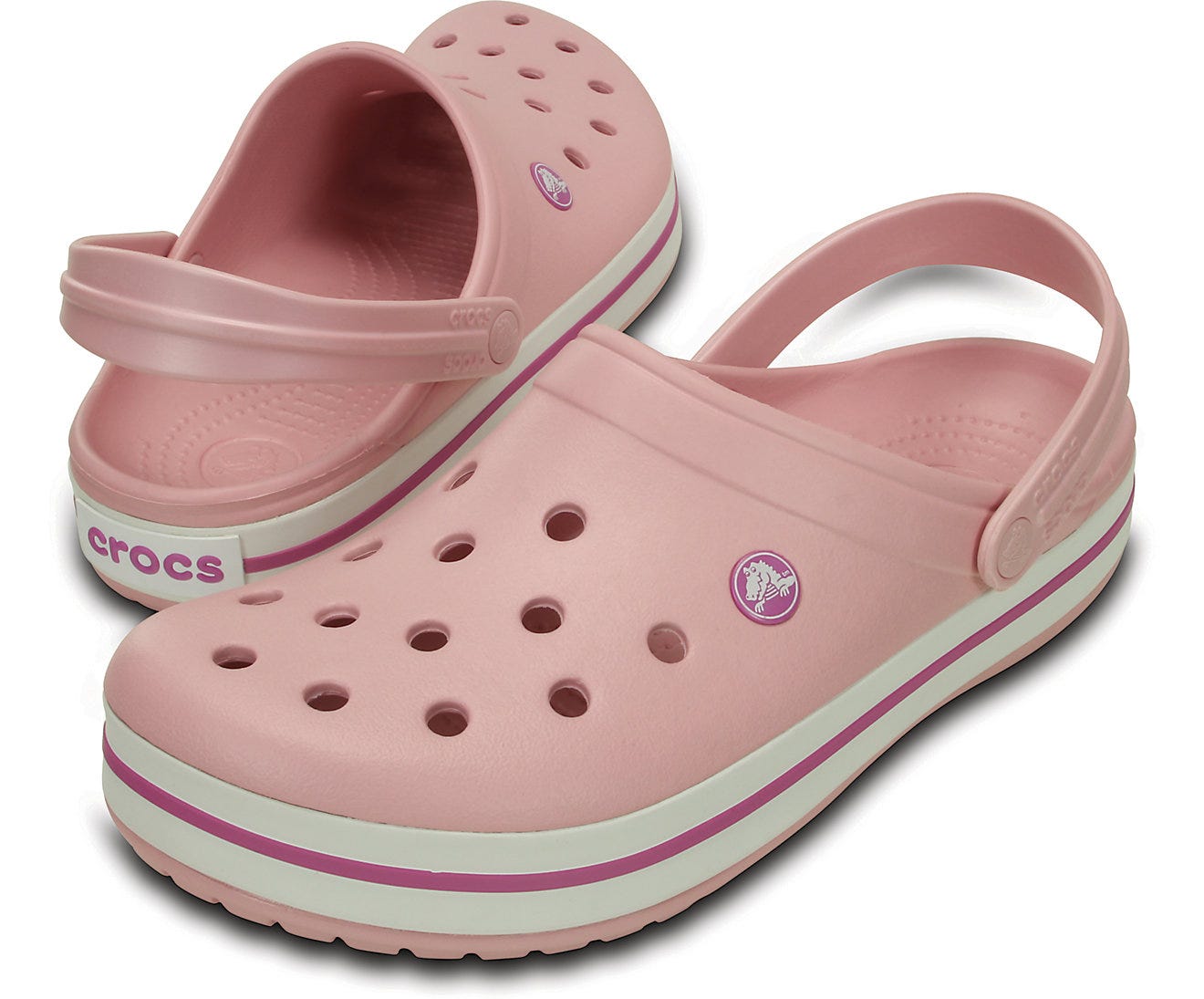 Crocs pearl pink hot sale