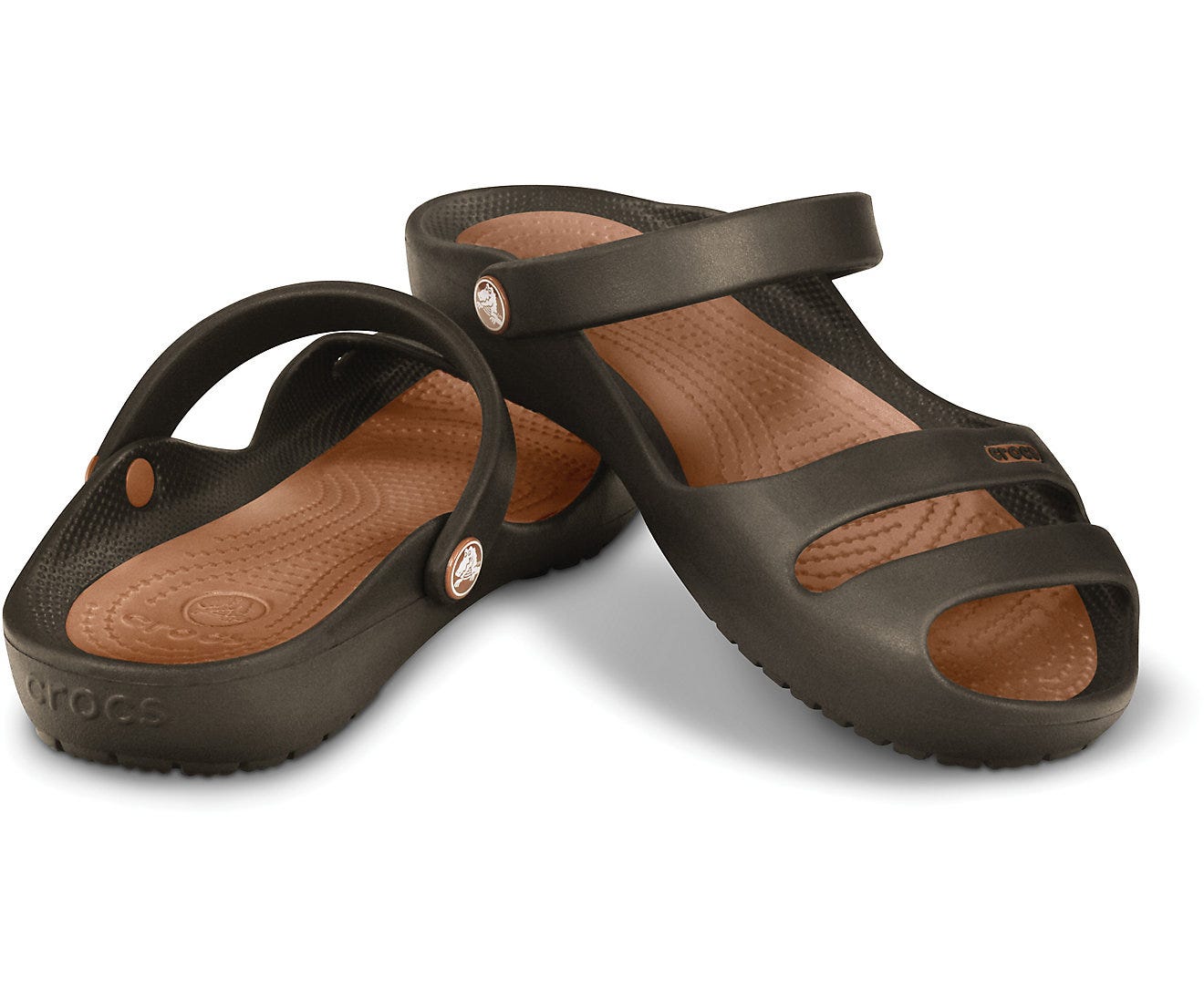 Cleo II Espresso Bronze Women Sandal Crocs India