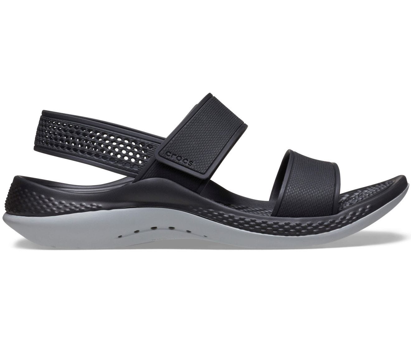 CROCS Literide Women Size 10 Blue Muticolor Comfort Slides Slip On Clogs  Sandals - Body Logic