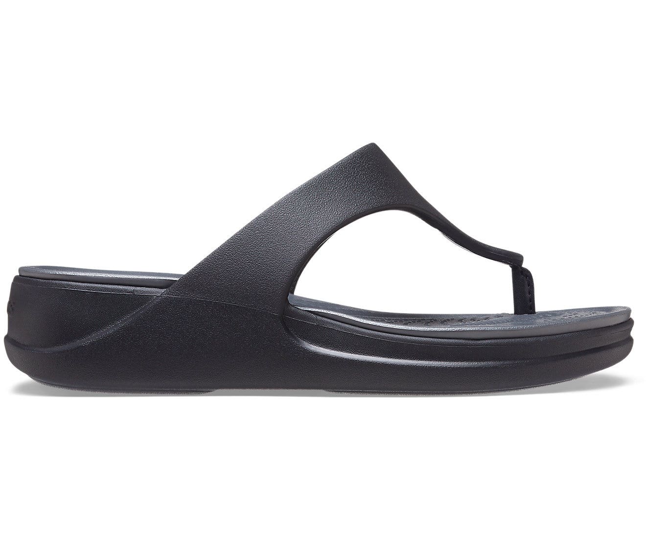 Crocs Boca Black Women Flip - Crocs™ India