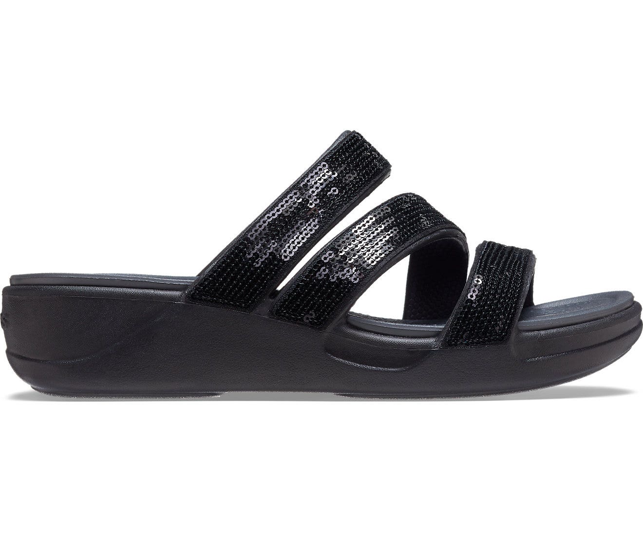 Crocs sequin flip flops new arrivals